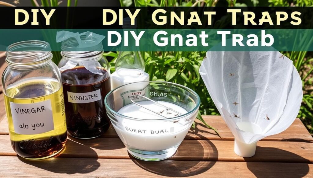 DIY gnat traps