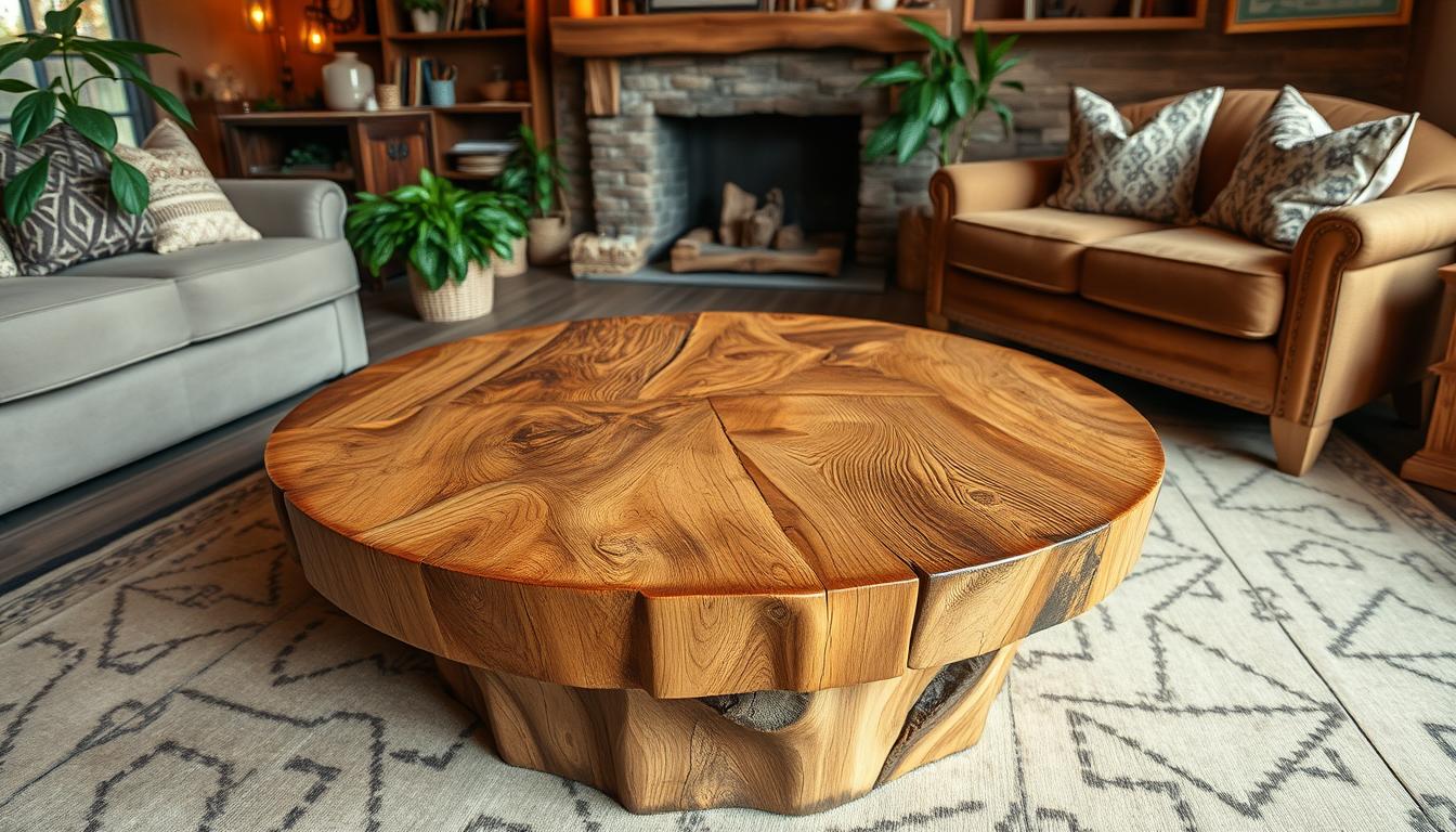 wood reclaimed coffee table