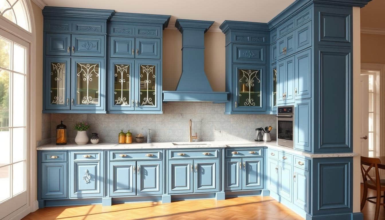 Stylish Blue Kitchen Cabinets for Your Home