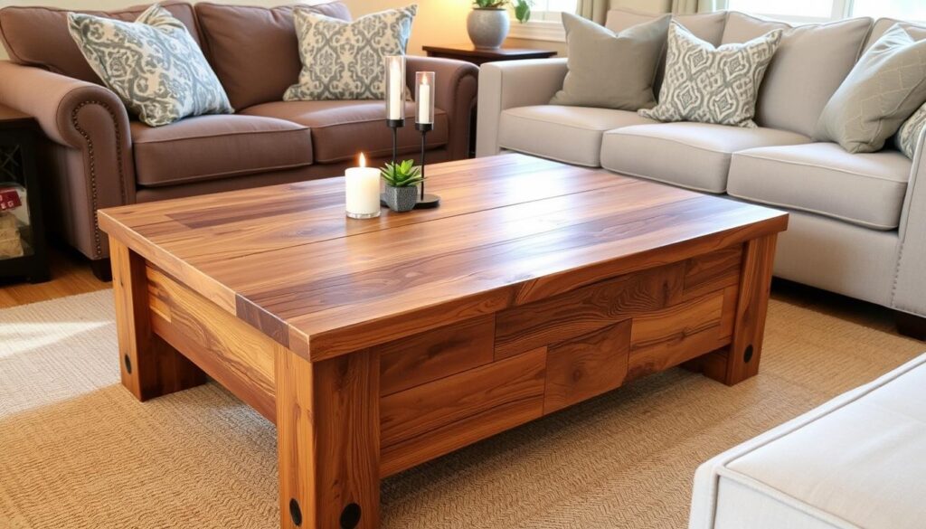 reclaimed wood coffee tables