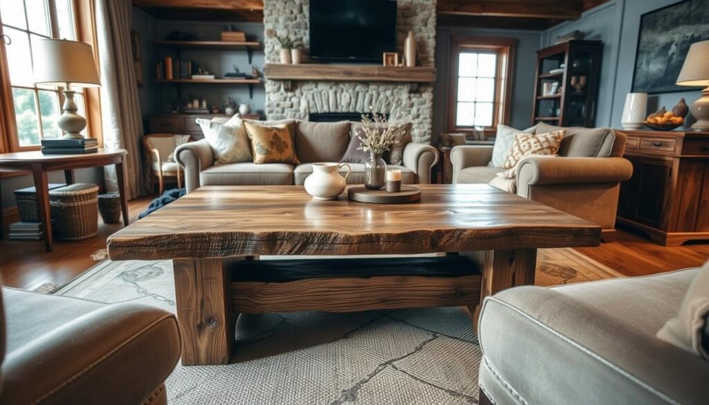 reclaimed wood coffee tables