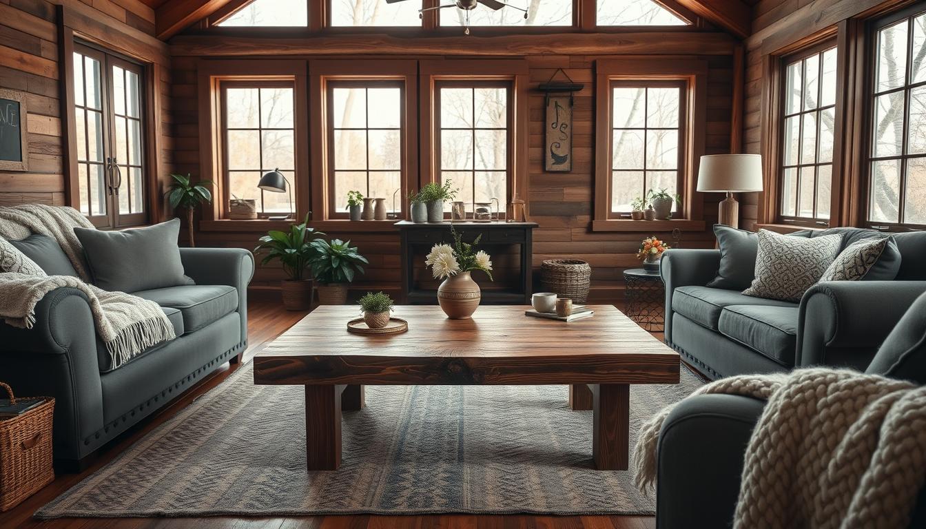 reclaimed wood coffee tables