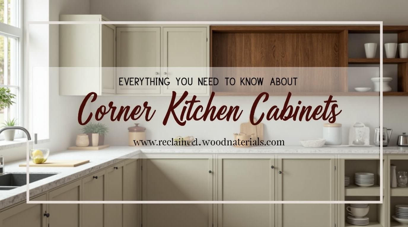Corner Kitchen Cabinets