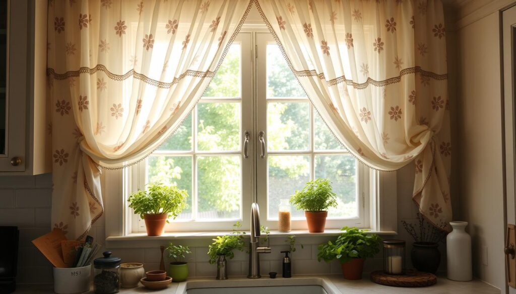 kitchen window treatments